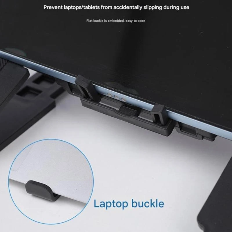Lightweight Foldable Laptop Tablets Cooling Stand Adjustable Height For Enhances Airflows And Comfort best sale