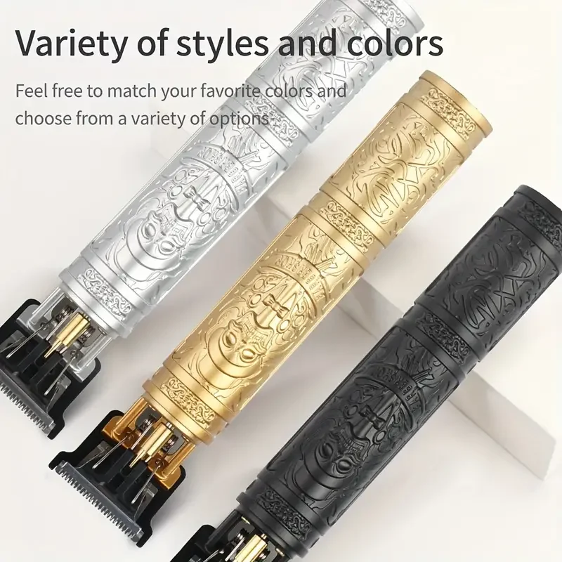 T9 máquina de cortar cabelo barba barbear corpo aparador de pêlos clippers elétrica máquina de corte de cabelo profissional barbeiro masculino aparador barbeador