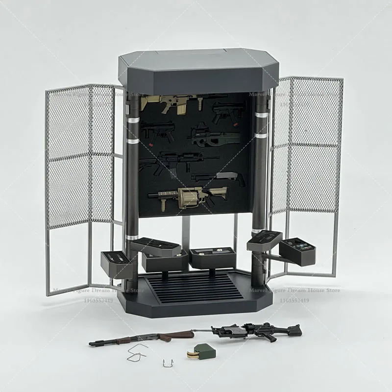 

1/12 Scale Bat Hero Armoury Equipment Storage Kits Guns Accessory For figma 6-inch Action Figure Soldier In Stock 2GOODCO