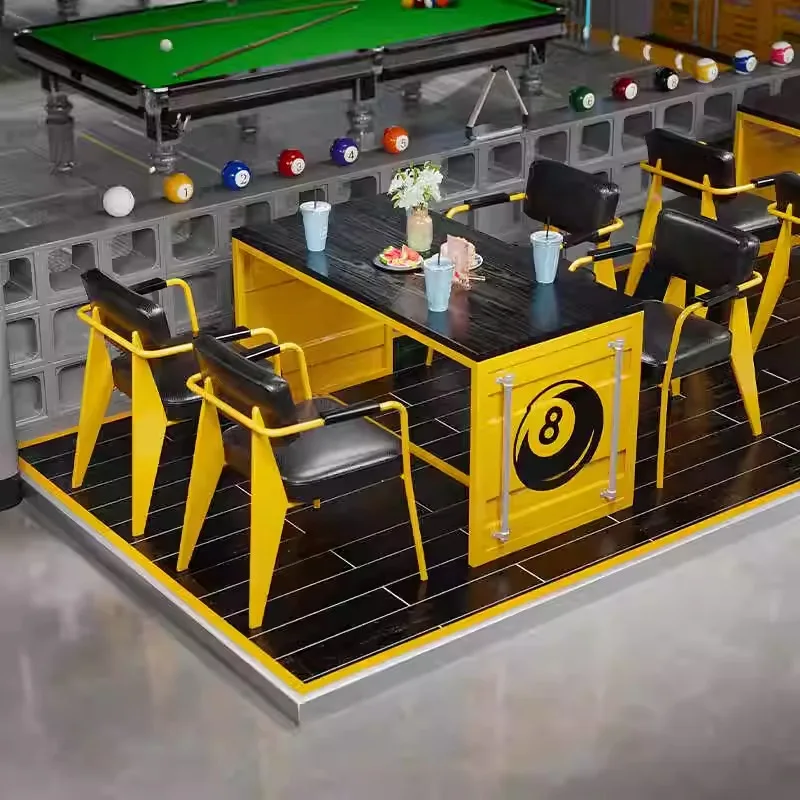 Bar Furniture Sets,Factory Direct Industrial Style Bar Furniture Set Iron Tables Chairs Booths Eco-Friendly Water Resistant Outd
