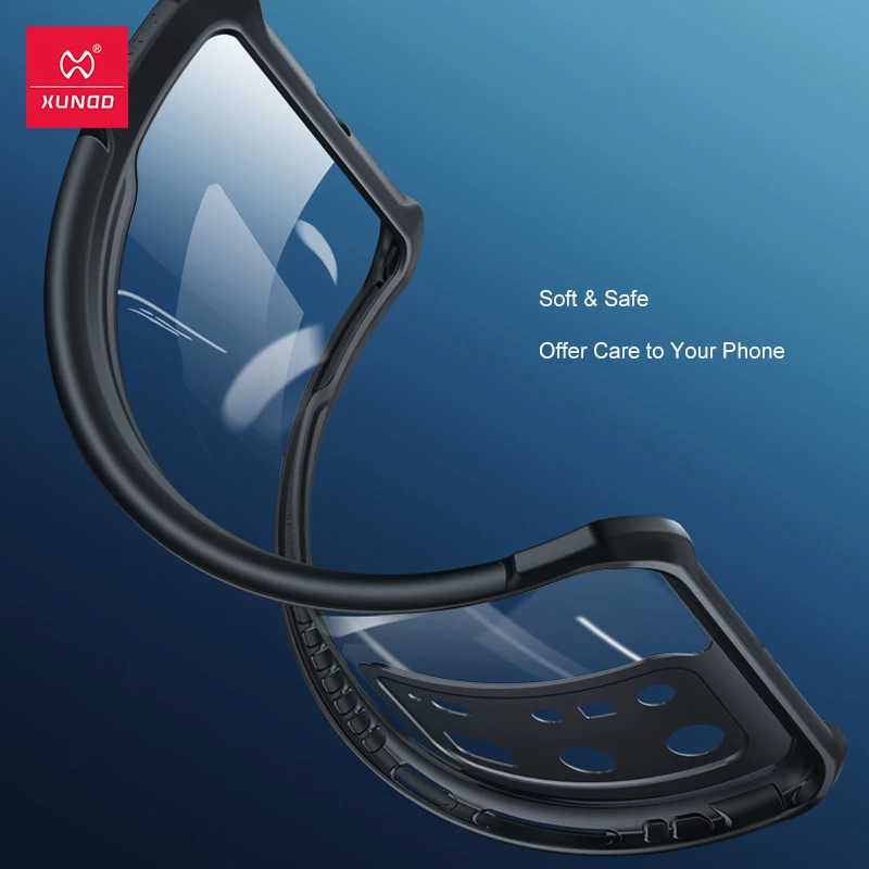 Für Huawei P40 Pro Fall, xundd Stoßfest Fall Glas Für Huawei P20 P30 P40 P50 Pro Pro + Fall Screen Protector Transparente Abdeckung