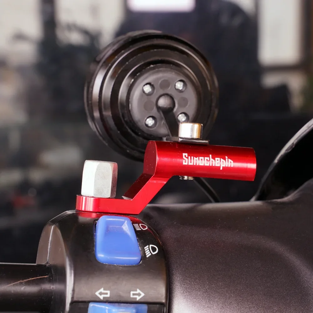 Stojak rozszerzający motocykla CNC Widok z tyłu Adapter do montażu na lusterku na kierownicy Wspornik rozszerzający światło motocykla Stojak na telefon