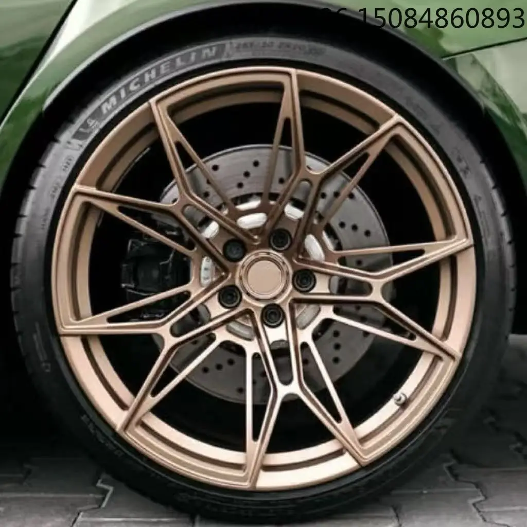 17-21 Inch Multi-spec Chrome Concave Forged Rims 5x108 5x112 5x114.3 5x120 Luxury Car Modification Parts