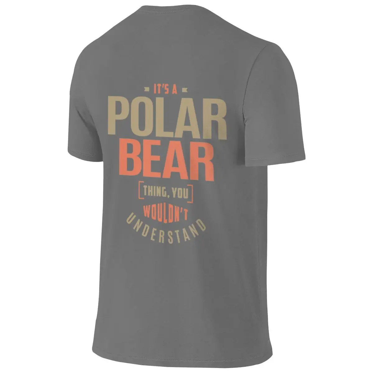 Polar Bear Thing Sports Reversible T-shirt Japanese Style Fresh Fun Prints Tee
