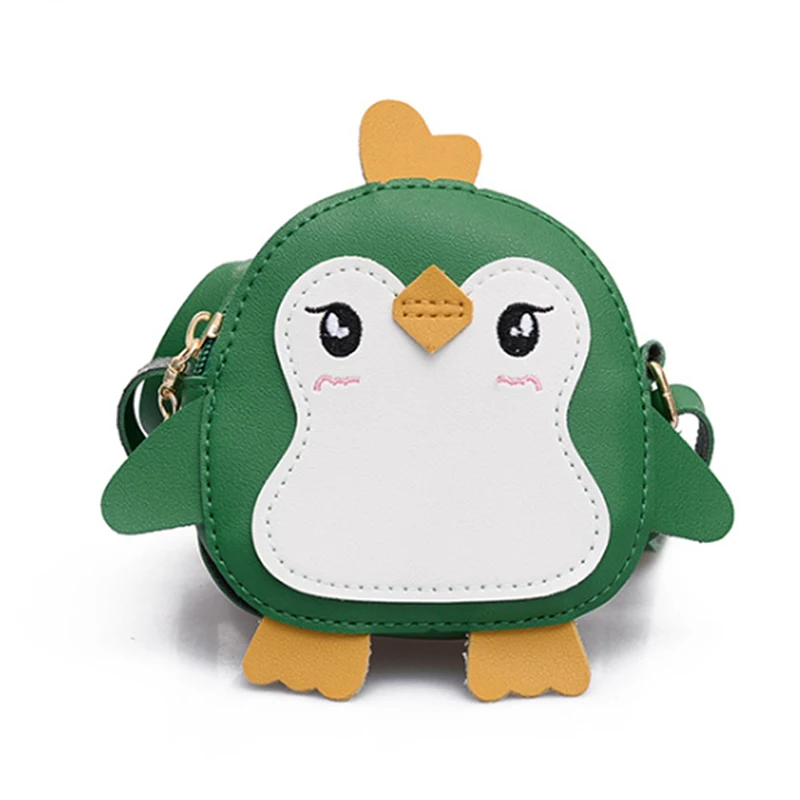 Animal Penguin Shape Shoulder Bag Kids Girls Crossbody Bag Cute Clutch Small Handbag Bags Small Messenger Bag