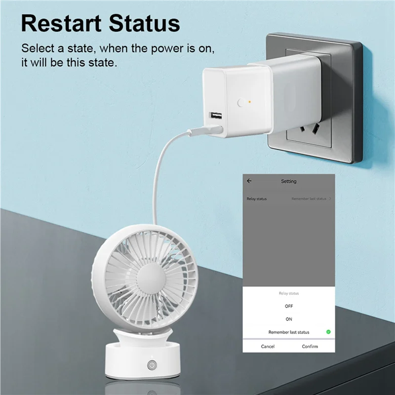 AT19-2X Tuya Smart Wi-Fi USB-адаптер-переключатель 5 В Mini 2 USB-адаптер питания Smart Life Control для Alexa Google Yandex Alice