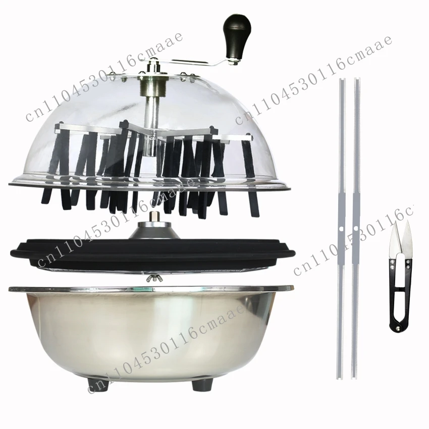 19 Inch Bowl Leaf Cutter and Trimmer  Hand Twisted Bud Trimmer Growtent Garden Bowl Trimmer