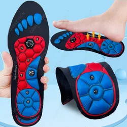 Magnetic Massage Insoles For Foot Acupressure Therapy Reflexology Pain Relief Health Massager Arch Support Shoes Soles Inserts