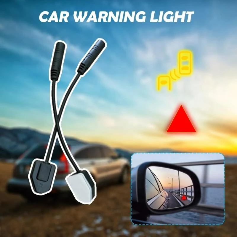  Car Blind Spot Detection Warning Light Lane Change BSD Driving Warning Security