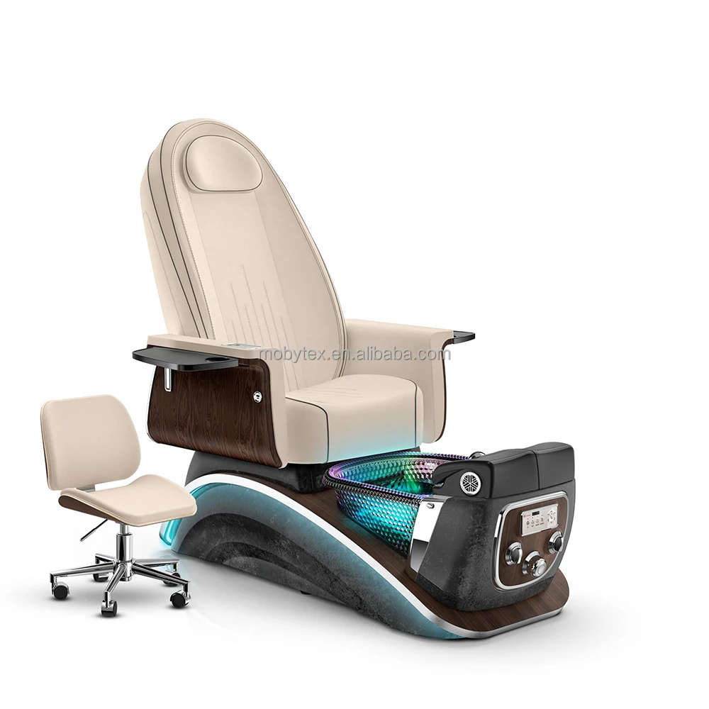 

Luxury Modern Pedicure Chair for Nail Salon Spa Manicure and Foot Spa Station