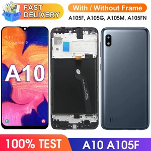 Penggantian Layar A10 A105F A105F/DS, untuk Layar LCD Samsung Galaxy A10 Layar Sentuh Digital Dengan Bingkai untuk Samsung Galaxy A10 12 tampilan penjualan terbaik galaxy a10 - №