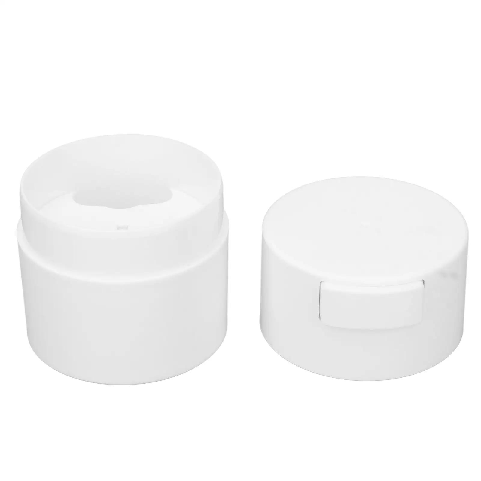 Press-Type Negative Pressure Eyelash Glue Storage Tank - White Eyelash Extension Container for Salons