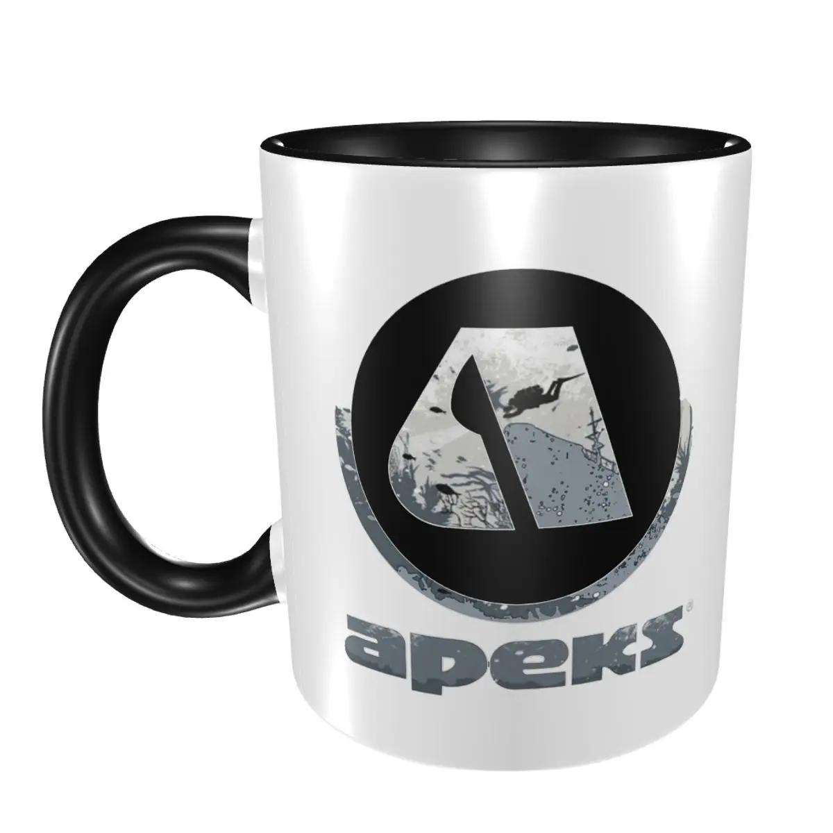 

A For Apeks Essential Mug Funny Ceramic Coffee Cups Tea Mugs Milk Cup Drinkware Gifts for Friends