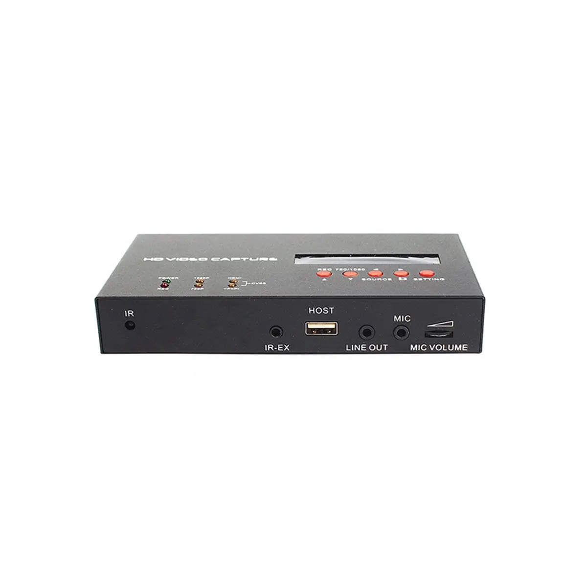 Y1786A*☀▃Ezcap283S 1080P HD Video Capture Card Recorder Box Game Recording Device with Time Scheduled Recording US PLUG