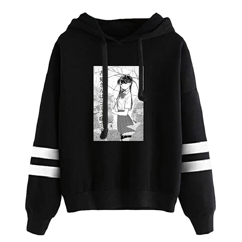 2022 Komi Cant Communicate Merch Hoodie Fashion Pullover Harajuku Clothes Anime Hoody Sweatshirts