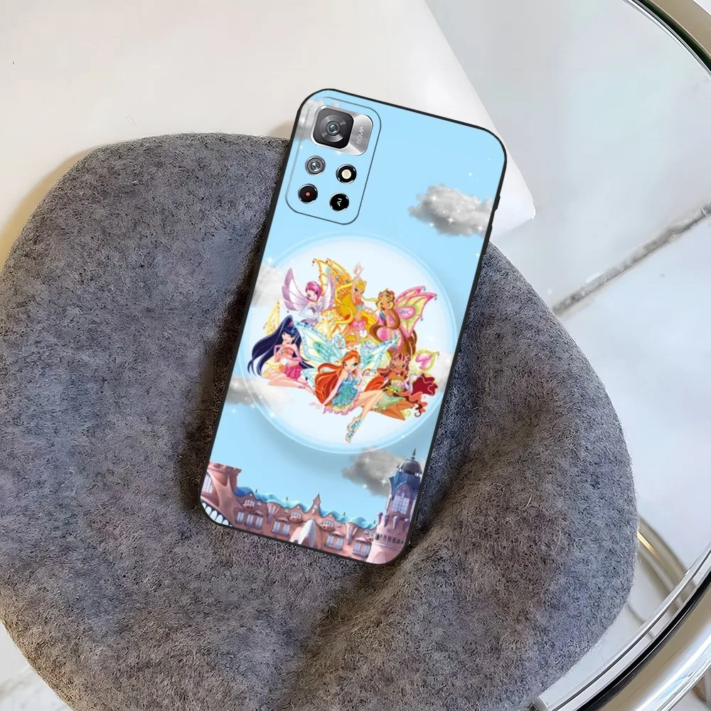 Cartoon W-Winx Girl Club Phone Case for Xiaomi Redmi Note 14 13 12 11 9 Ultra 10 Lite POCO F4 F5 X5 Pro Plus Cover