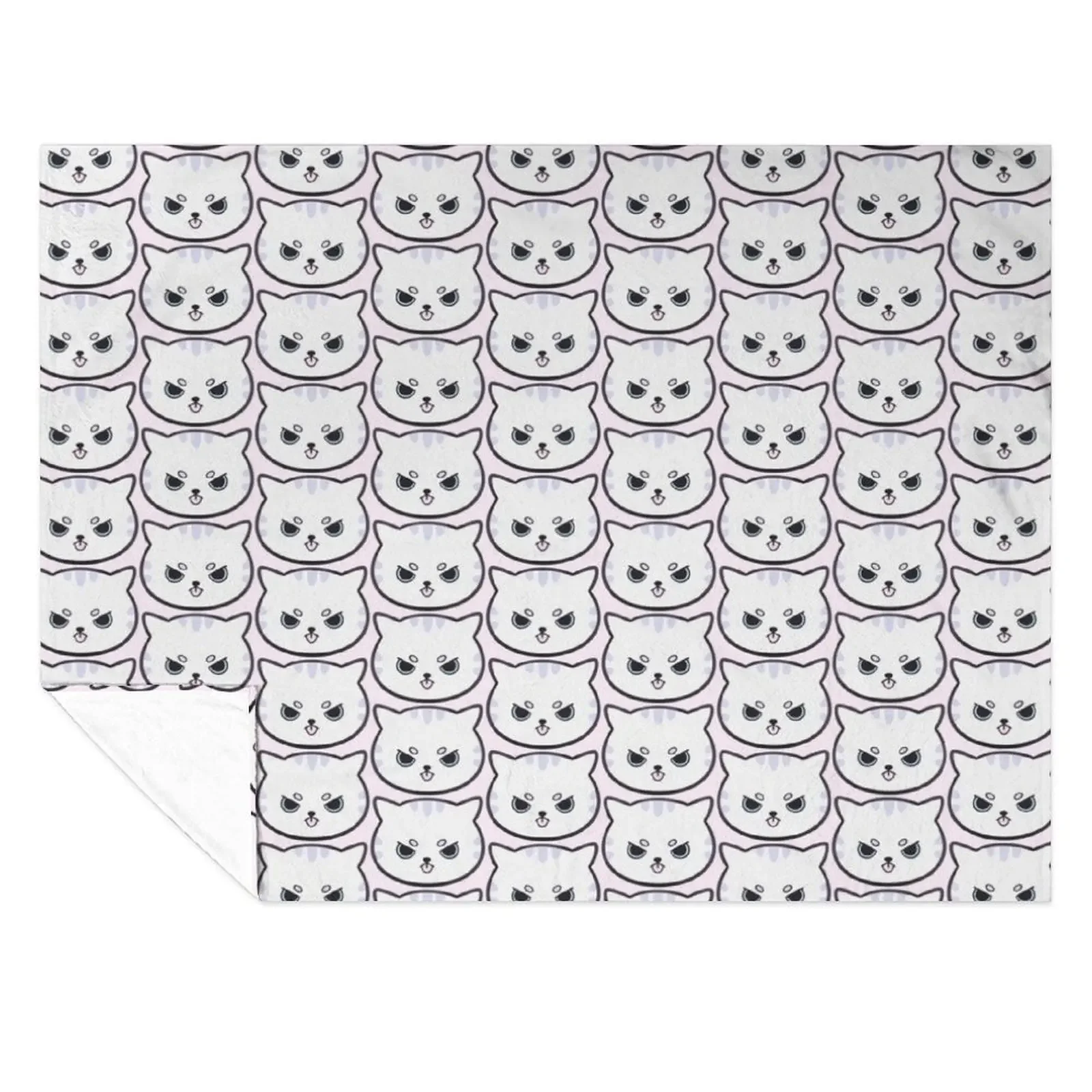 

Grumpy Monday Kitty Nikury Throw Blanket warm winter valentine gift ideas Soft Big Sleeping Bag Blankets
