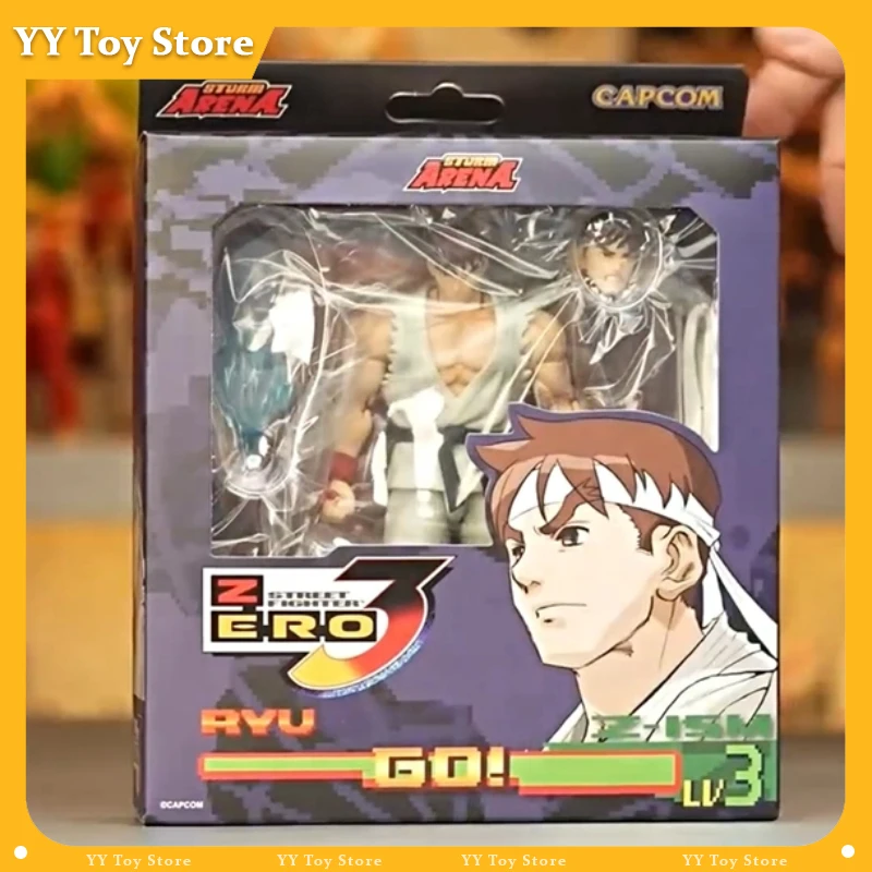 

New Storm Toys Zero3 St Arena3 1/12 Street Fighter Ryu Anime Action Figures Figurine Collection Statue Model Kids Toys Gifts