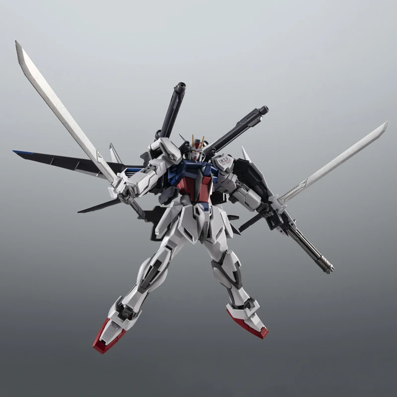 Original BADNAI ROBOT GAT-X105 Strike Gundam GAT-X105 STRIKE GUNDAM+IWSP P202QX I.W.S.P Action Figur Zusammengebaut Box Modell Spielzeug
