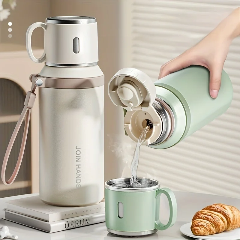 

Двухслойная чашка с вакуумной изоляцией специально разработанная для кемпинга на открытом воздухе и изготовлена из нержавеющей стали 36.