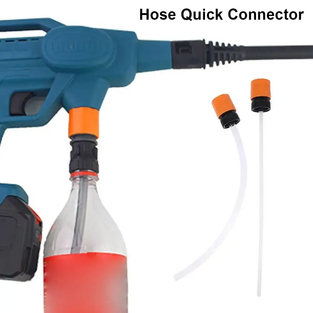 1Pcs with Coke Bottle Washer Torch Adapter High Pressure Plastic Hose Connector Water Absorbing Hose Quick Connection Tool