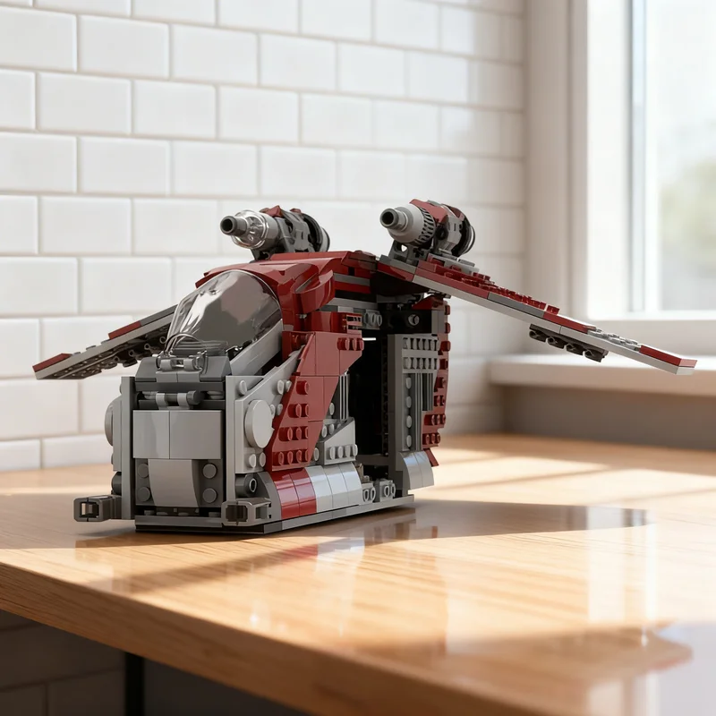 

434pcs MOC Republic Gunship LAAT I Alternate Build Star Battle Model Building Blocks Construction Toy Christmas Gifts Education