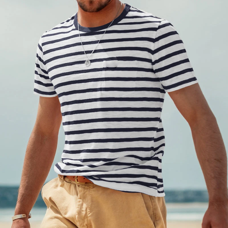 Thumbnail 4 - #14 Best Mens Classic Striped T-Shirts to Buy In 2026