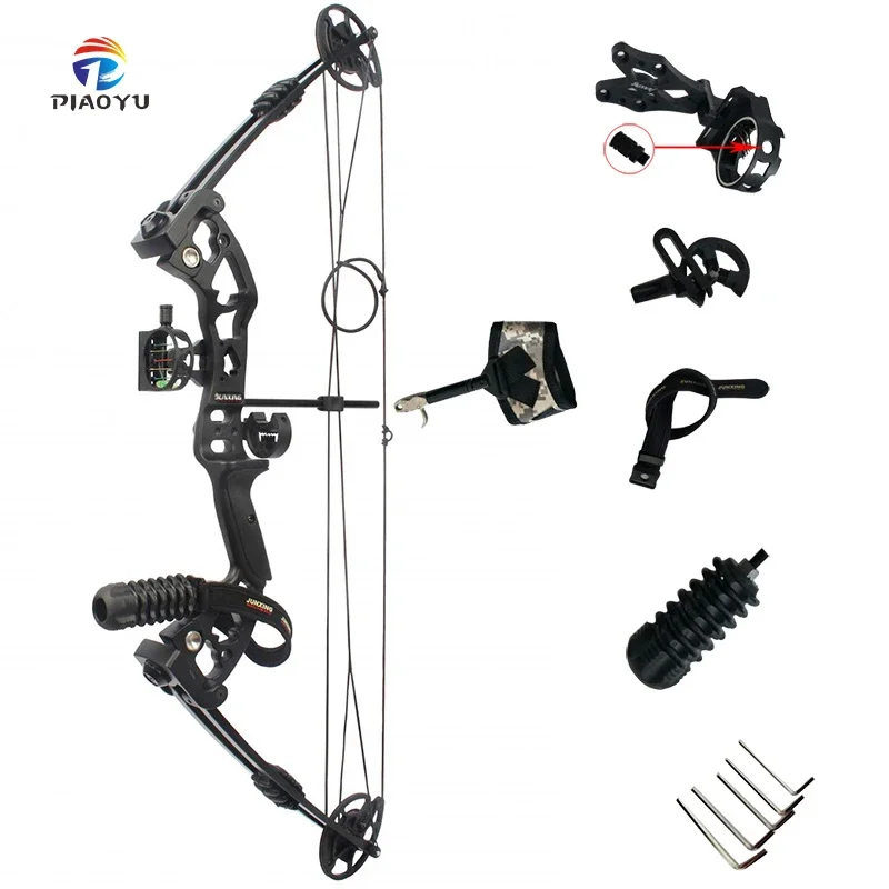 

M131 Compound Bow And Arrow Hunting Right Hand Bow, Stretching Weight 40-55lbs Outdoor Shooting Competition Bow And Arrow Set