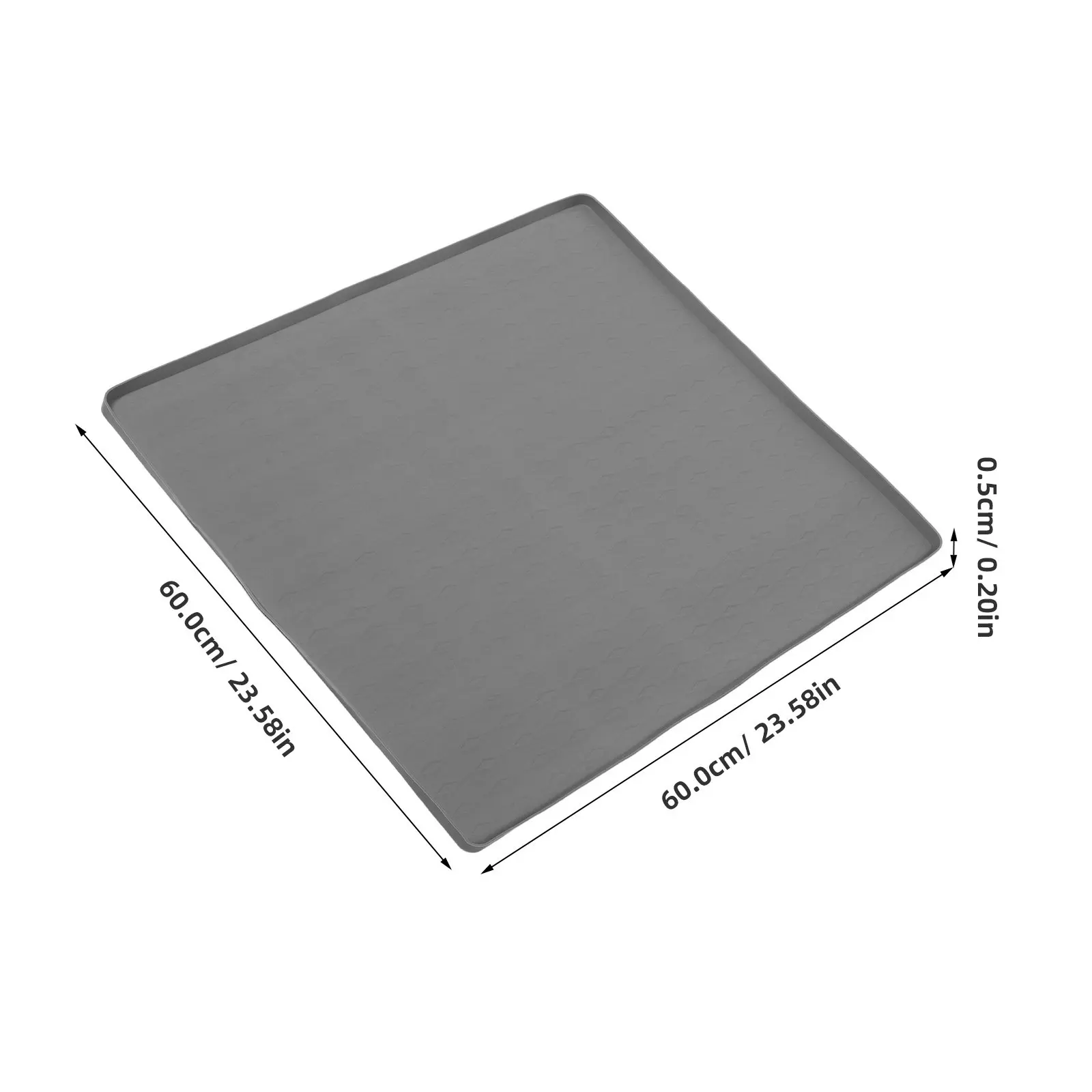 Silicone Washing Machine Drain Pan Cover Washing Machine Top For Washer And Dryer Top Cover Home Organized Protective
