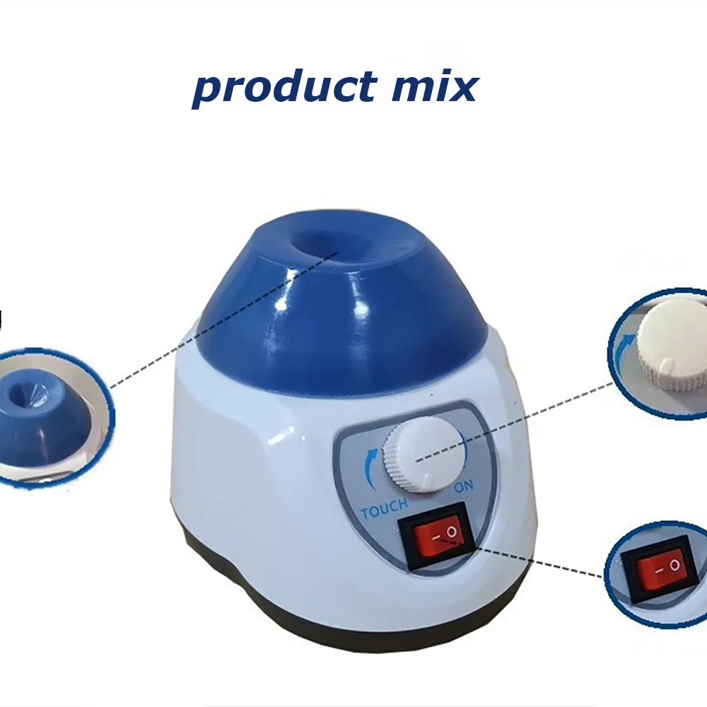 Multifunctional Vortex Mixer Mini Centrifuge Mini Vortex Mixer Constant Speed Vortex Oscillator Speed Regulating