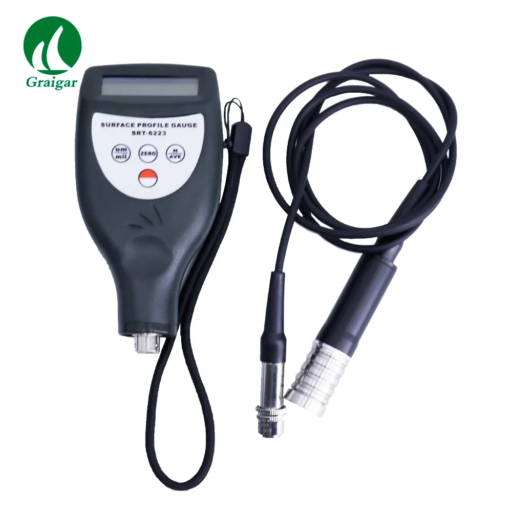 SRT-6223+ Split Type Handheld Digital Surface Profile Gauge With Average Calculation Function Range 0 -800 um/29.5 mils