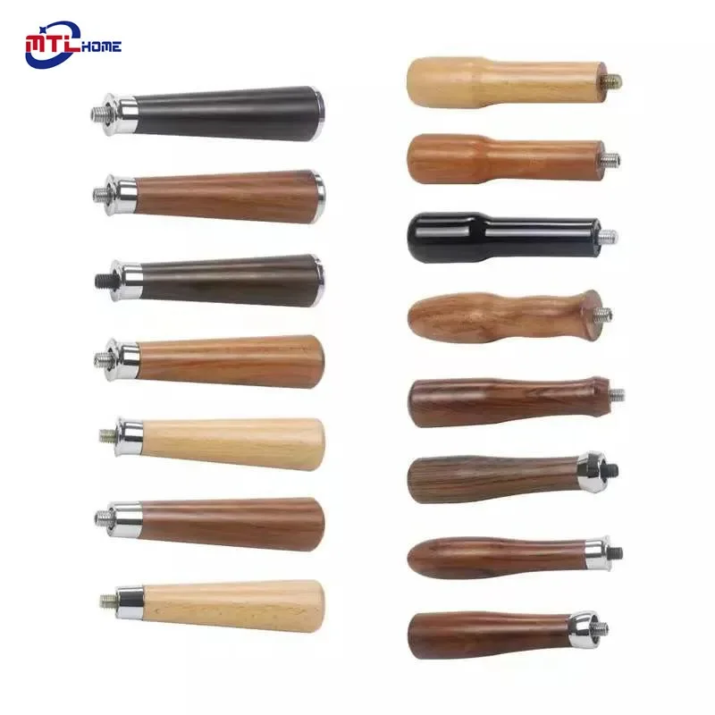 

M10/M12 Portafilter Handle Solid Wooden Handle For Filter Holder Espresso Coffee Machine Tools Accessories For Barista