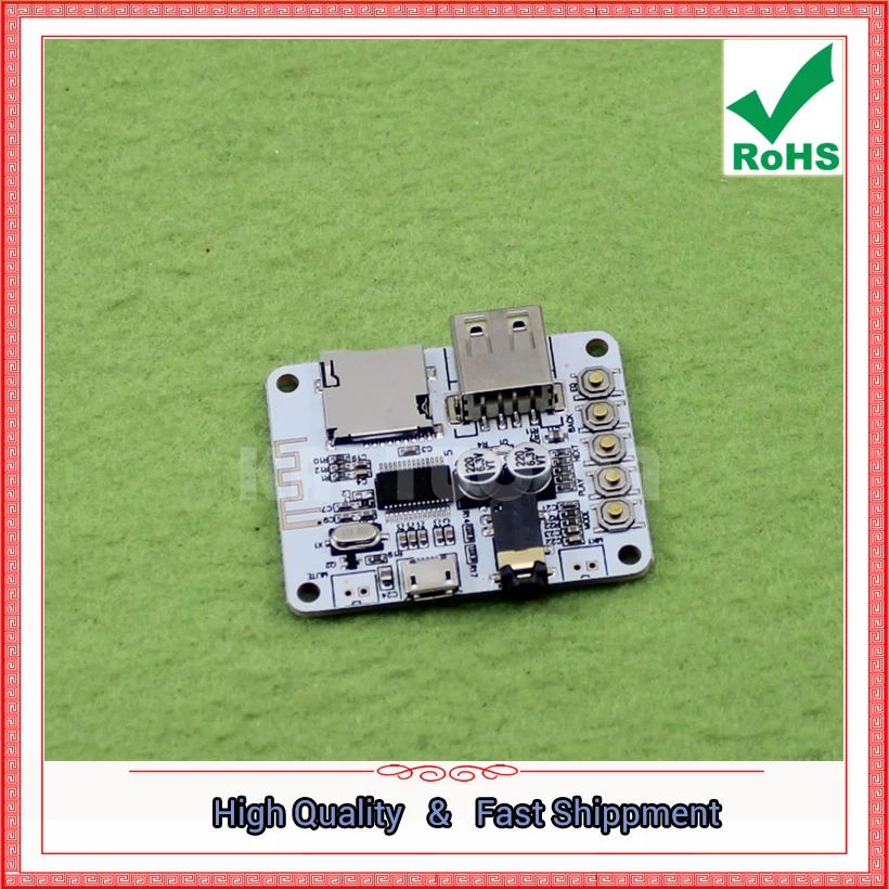 Bluetooth-compatible Audio Receiver Board Decode Playback With USB TF Card Front Output Board (D1A4)