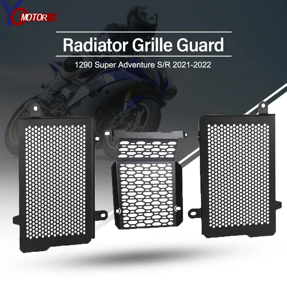 

2021 2022 For 1290 Super Adventure S/R 1290Super Adv S R Aluminum Motorcycle Accessories Radiator Guard Grille Protective Cover