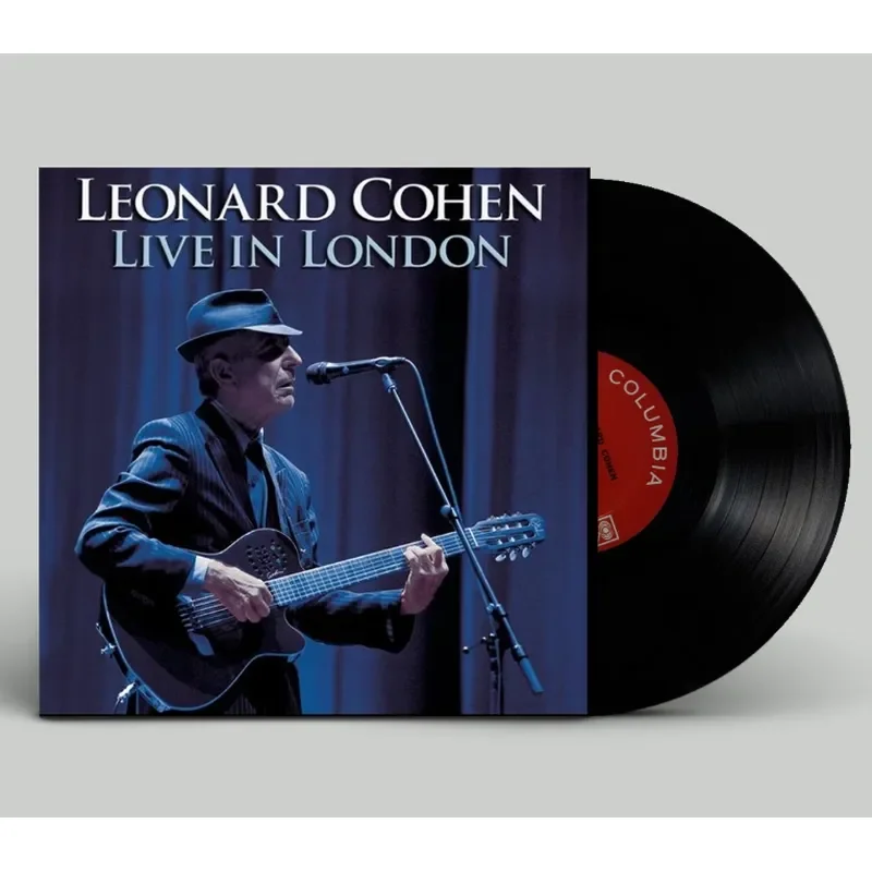

Deluxe Edition LEONARD COHEN Live In London Vinyl Record 3LP for Fans