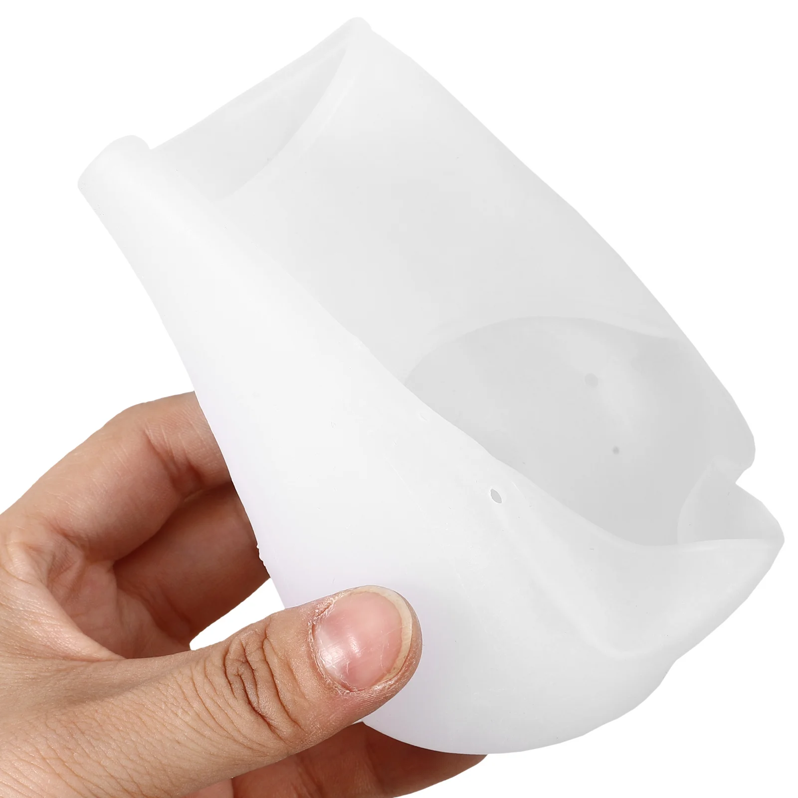 

1Pair Taller Shoe Inserts Silicone Heel Protector Non Feeling and Washable for Most Footwear Height Increase Socks