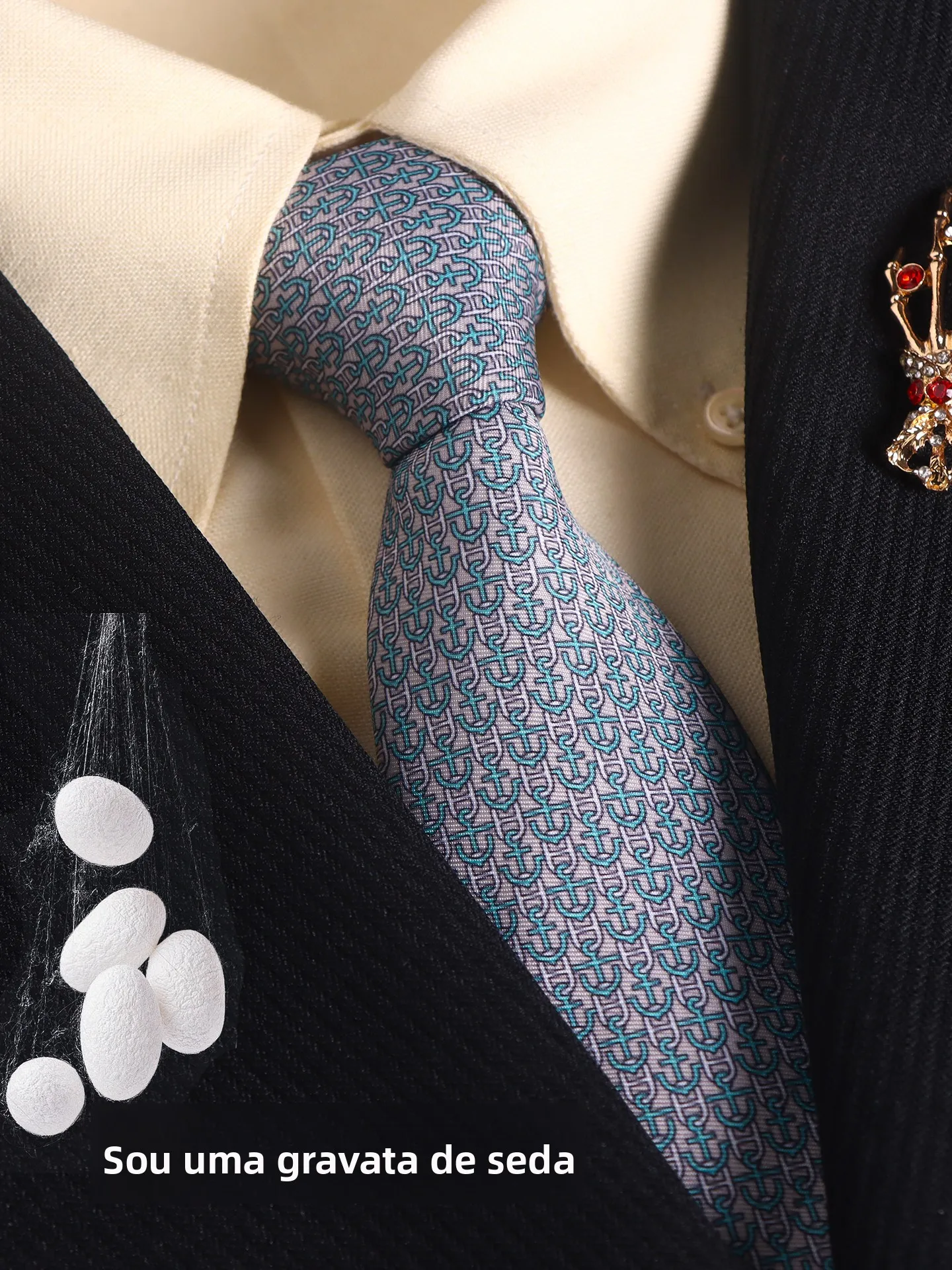 corbata-de-seda-para-hombre-seda-autentica-hecha-a-mano-version-estrecha-de-7-cm-formal-ligera-con-patron-azul-nueva-p