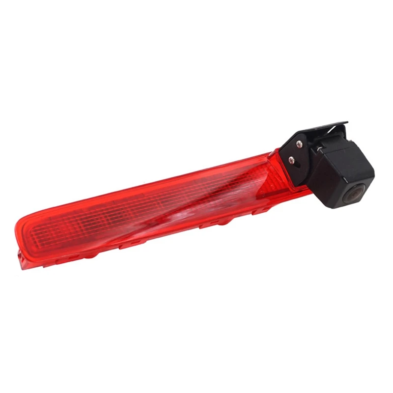 Car High Level Brake Light Backup Camera Red & Black Plastic Car Accessories For VW Transporter T5 & T6