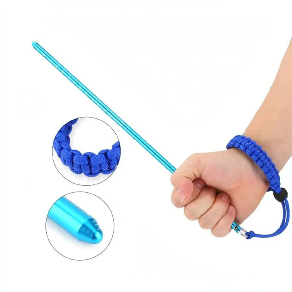 Underwater Scuba Diving Tank Banger Pointer With Scale Aluminum Alloy Stick For Yexize Dive Signal Safety Equipment