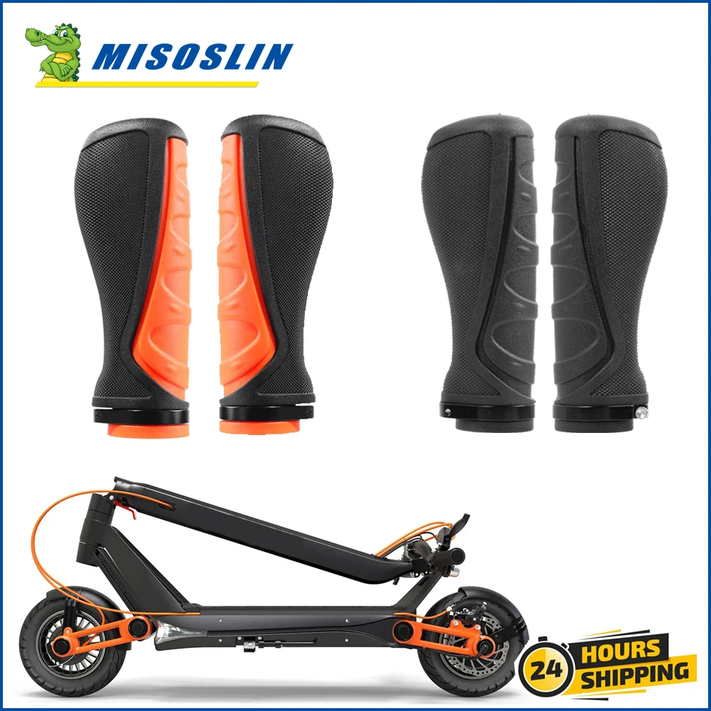 Electric Scooter Grips For Inokim OX OXO Shockproof Soft Rubber Anti-slip Strong Support for Zero 8X 10X Handlebar Grip Cover