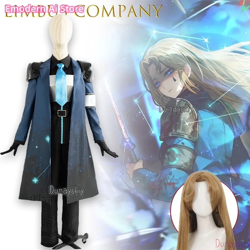 

‌ ‌ ‌ Костюм для косплея Лимбус Компани Депай Лужия, наряд для ролевых игр по аниме, комплект с пальто, для рождественской вечеринки, костюм на Хэллоуин