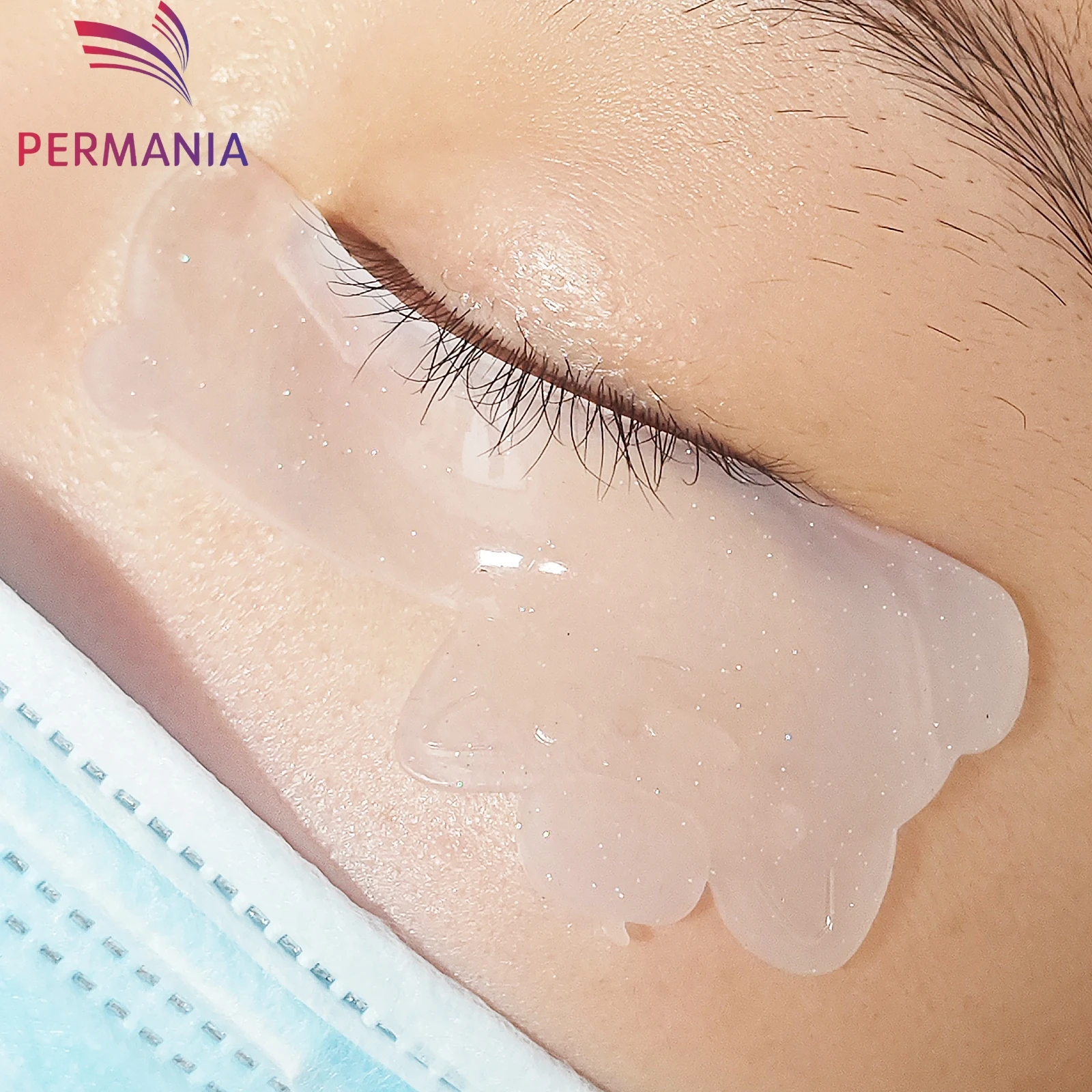 PERMANIA Super Sticky Lash Perm Pads Weichmachende Hebe Wimpern Rod Shield Selbstklebende 3D Wimpernzange Zubehör Make-up-Tool