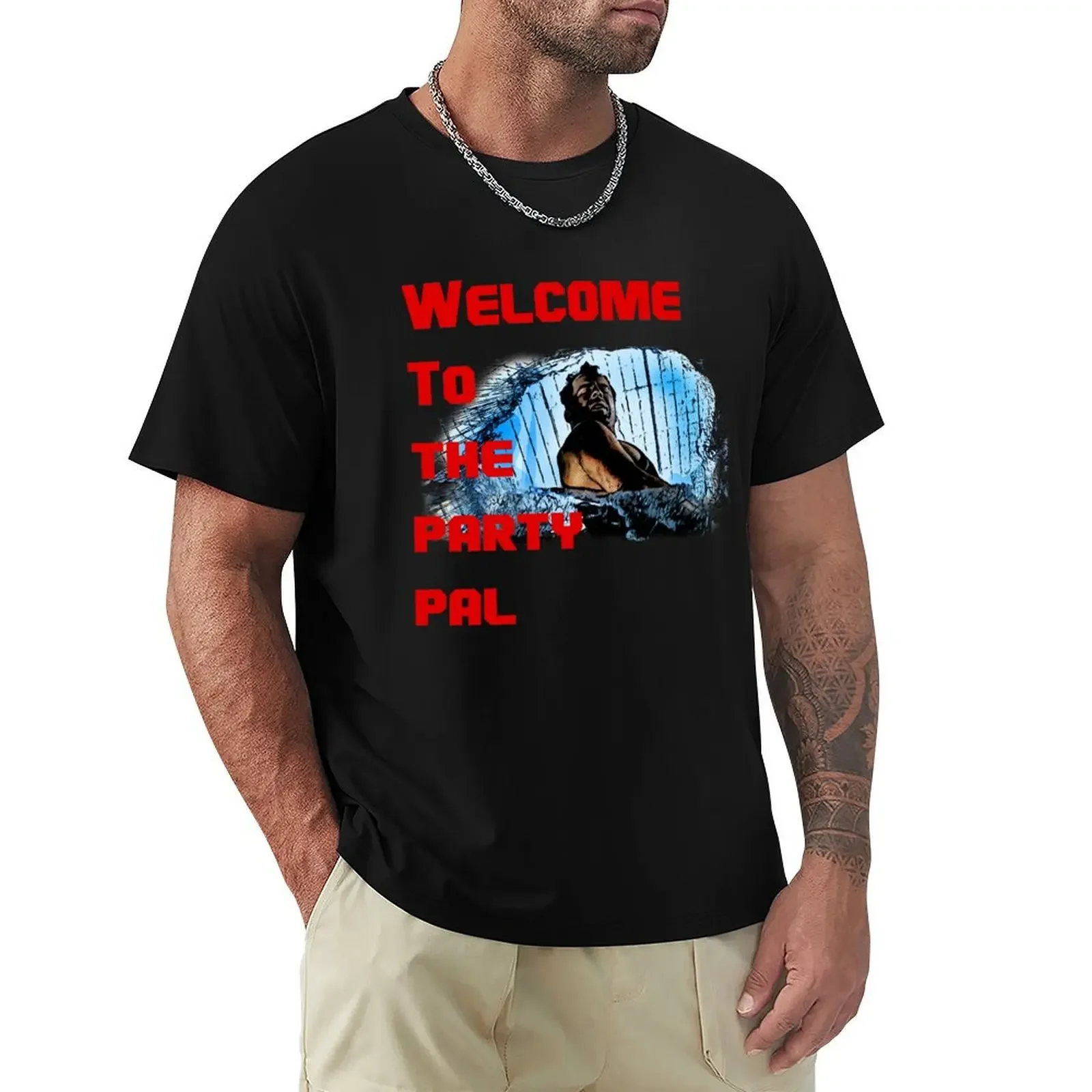 

Welcome to the party pal T-shirt hippie clothes anime clothes men clothes