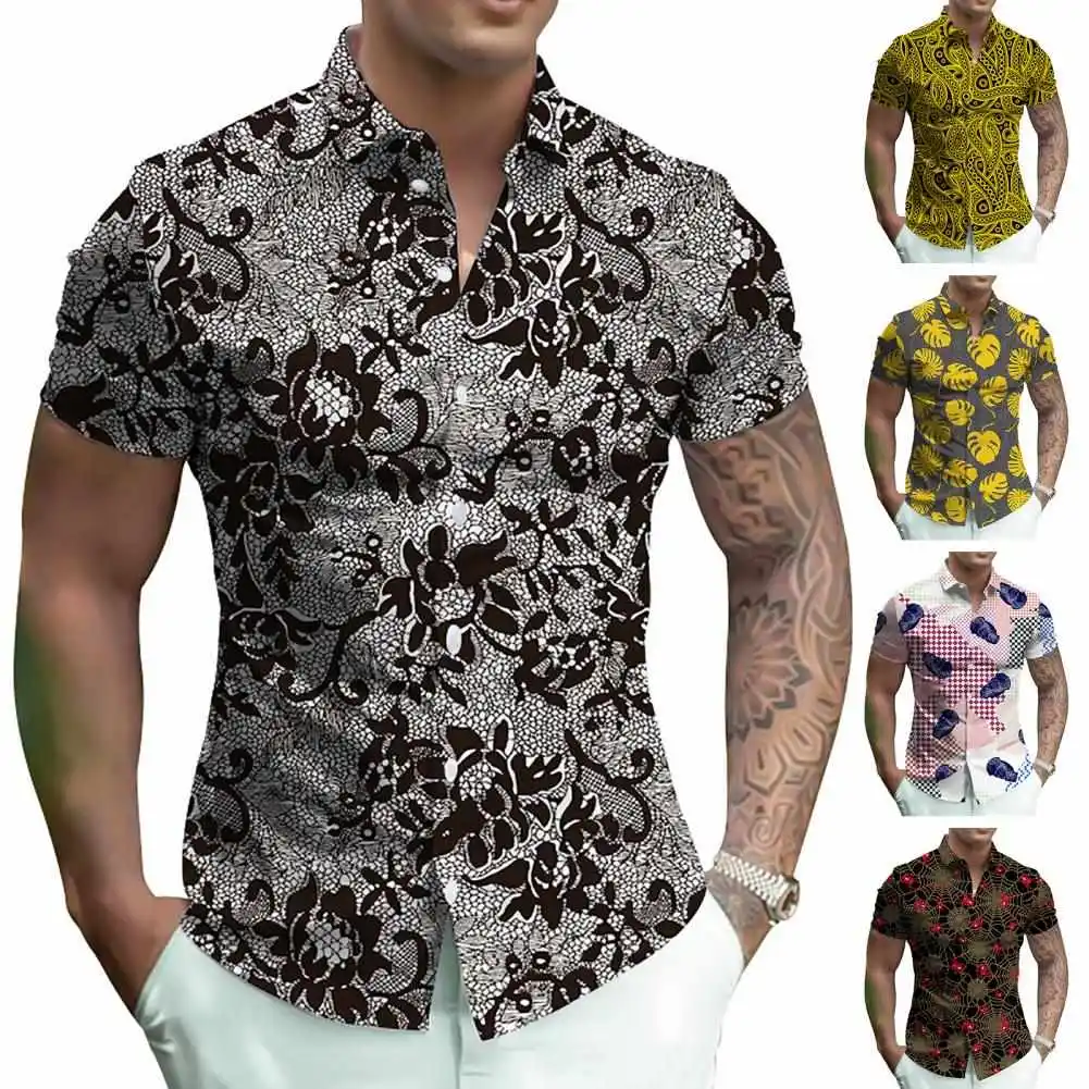

Digital Print ort Sve Button up irt Youth Faion Дышащая хлопковая подставка для защиты от солнца подходит для M irt