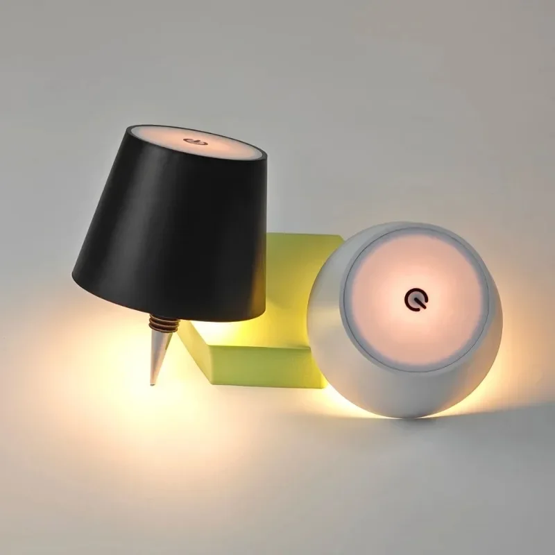 Base de lampe de bouteille de vin LED sans fil, vases rechargeables, lumière LED, batterie plus lente, support de lampe de pièce, décor actionné, bar, salle à manger