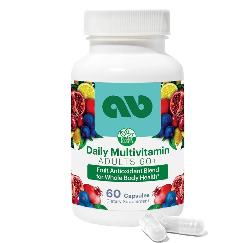 

Compound vitamins for adults aged 60 and above, multiple mineral supplements, gluten free, non GMO -600mg portion size