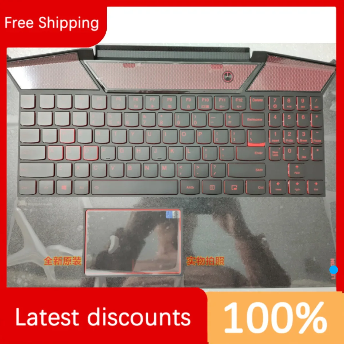 New for Lenovo LEGIN Y720 Y720-15 C-Case Keyboard Backlight US 5CB0N7268