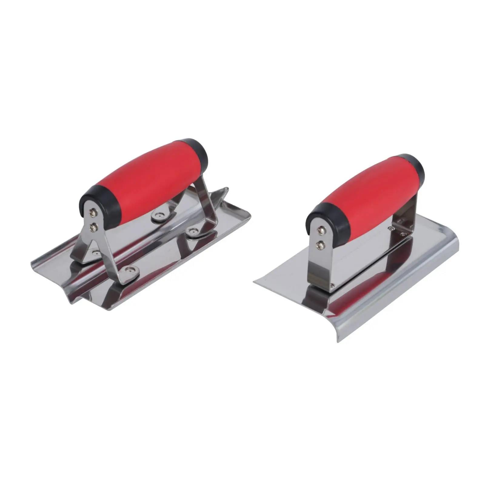 Rounded Rim Scraper 90 Degree Inner Corner Trowel Outer Corner Trowel Long-Lasting Angle Blade Comfortable Handle