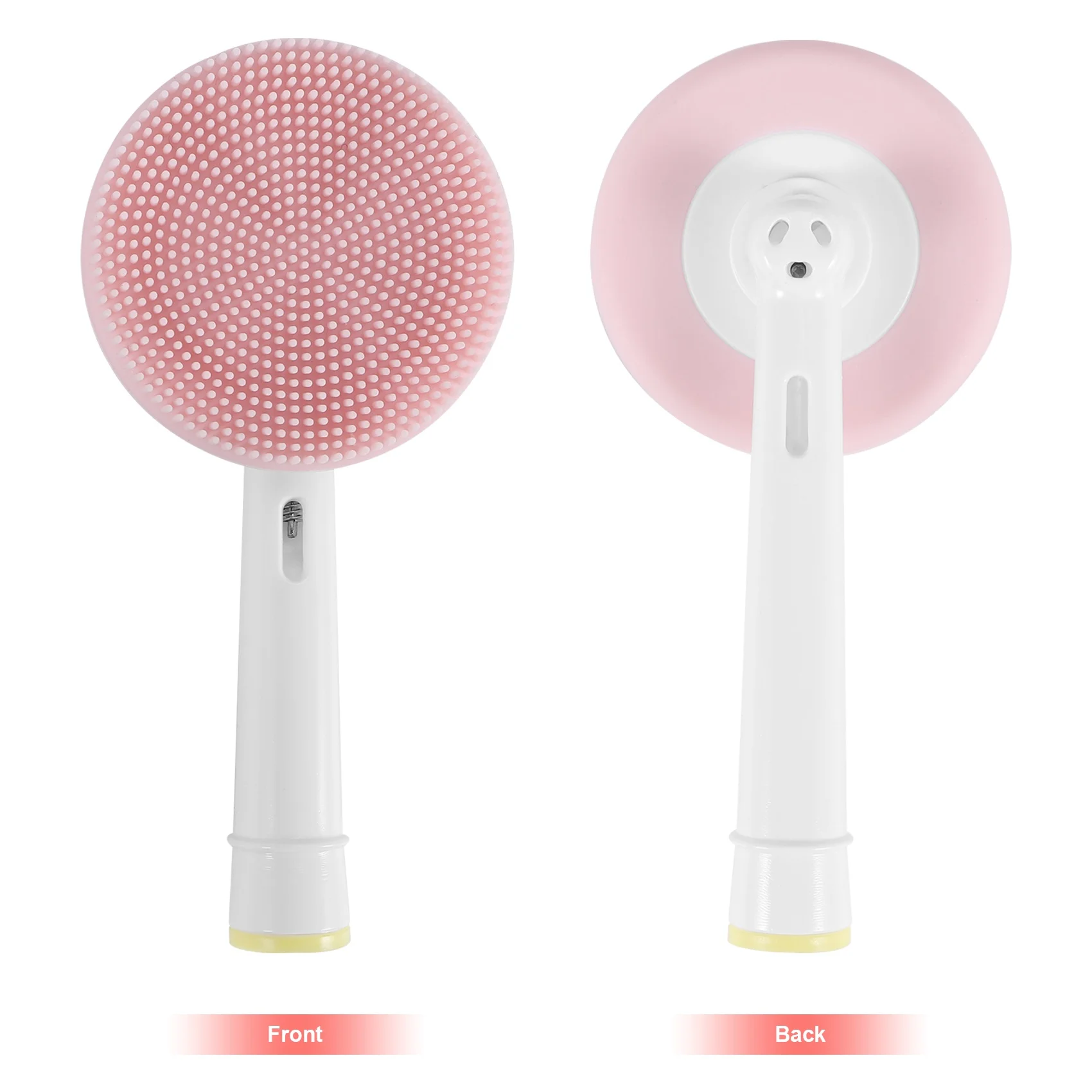 Cabezal de cepillo de dientes eléctrico, cabezal de cepillo de limpieza eléctrico, cabezal de cepillo de repuesto, rosa de silicona