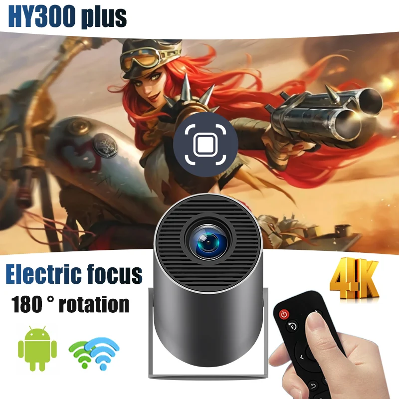 Mini proiettore Android11 proiettore Full HD nativo 720P supporto 5G WiFi6 Bluetooth5.0 proiettore per film domestico per PC/Lap/PS5/telefono